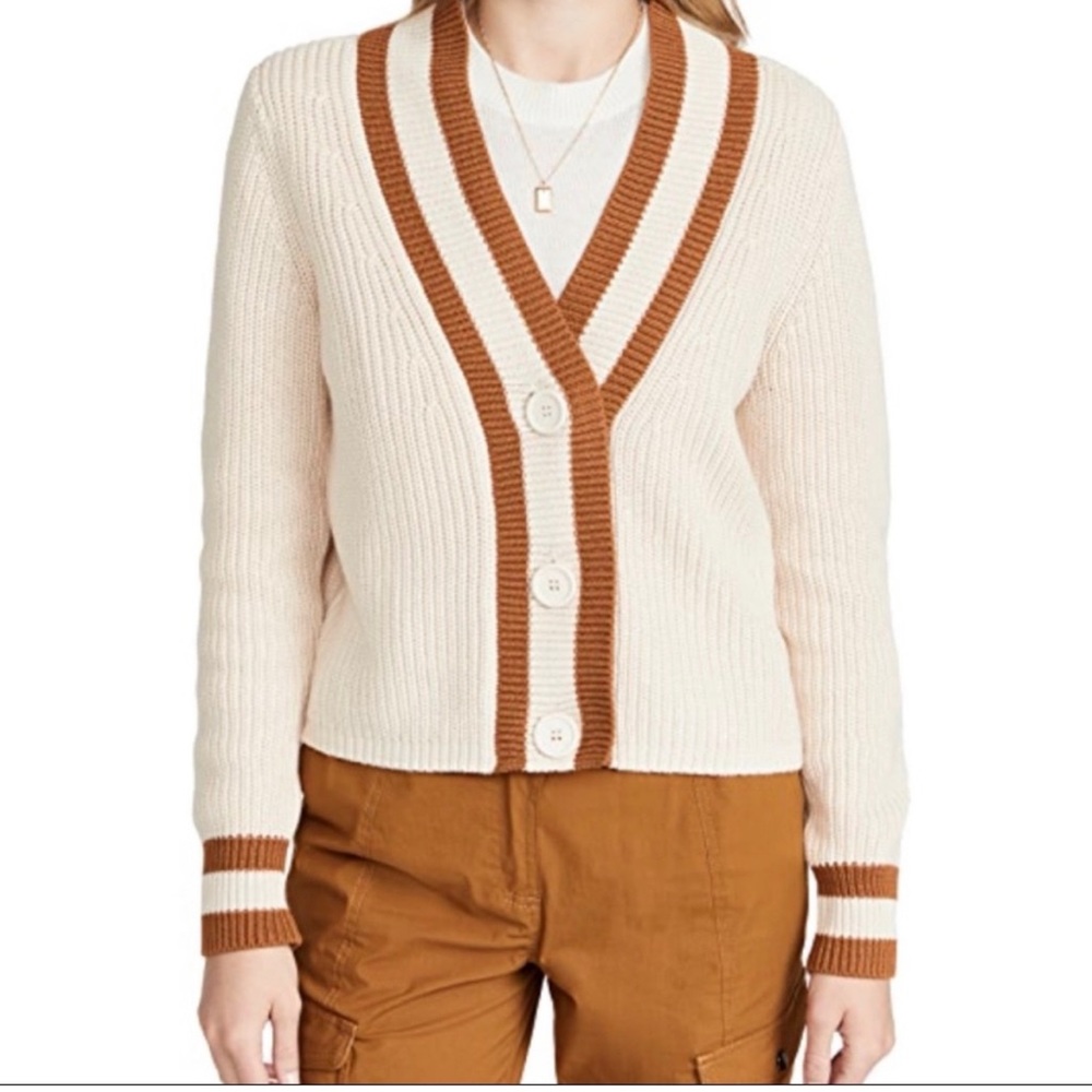 525 Varsity V Neck Cardigan